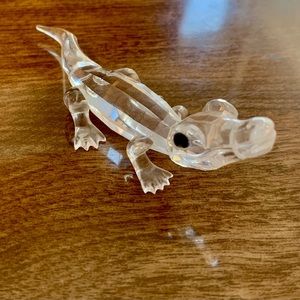 Swarovski Crystal Alligator-Rare Find …Great gift
